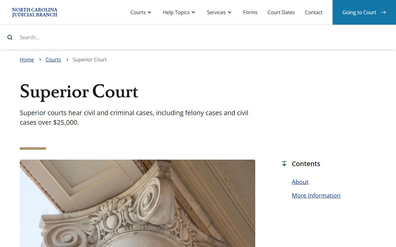 Warren County court records North Carolina Superior Court overview